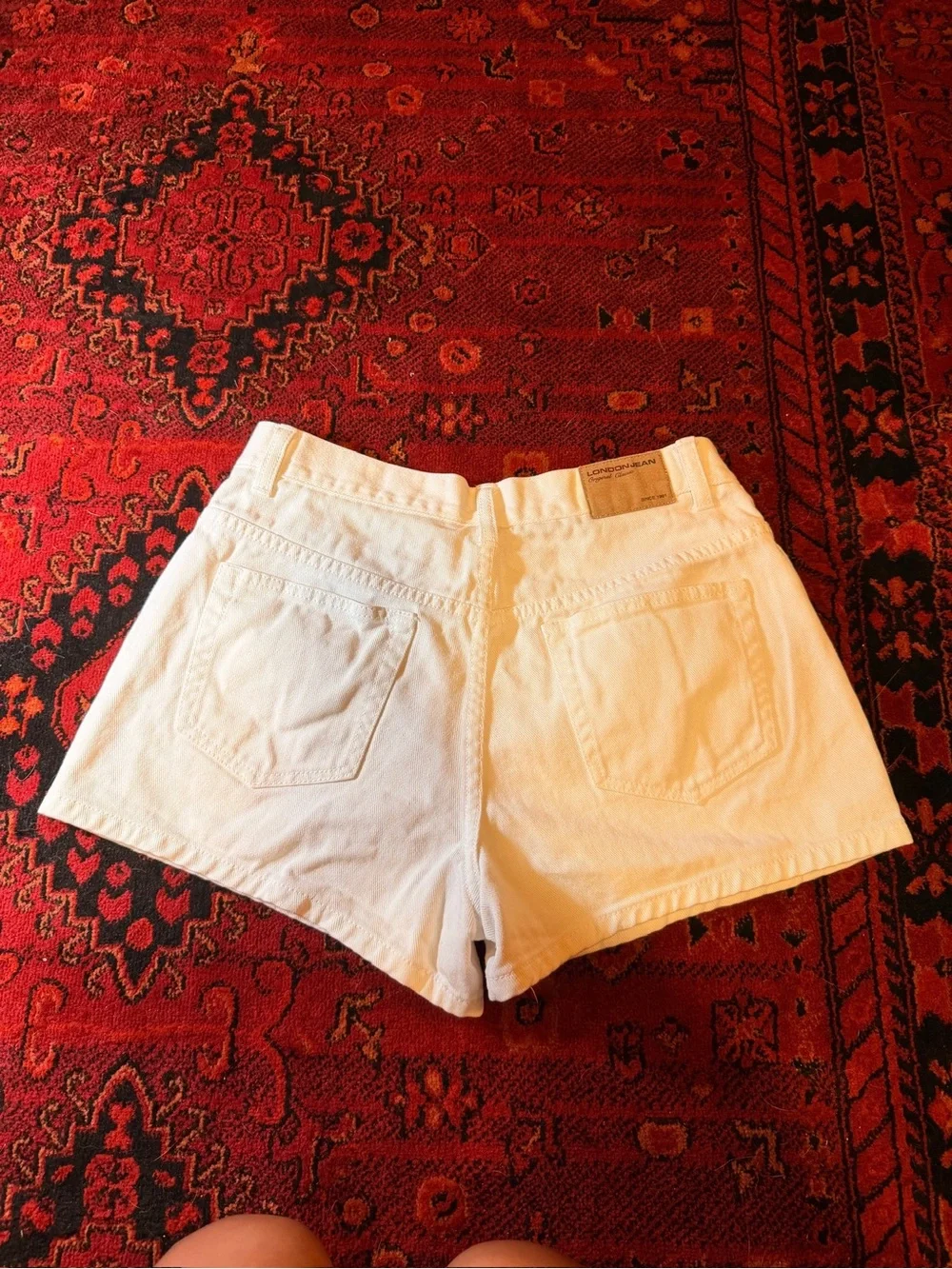 Women's White Denim Shorts - Clean Summer Style